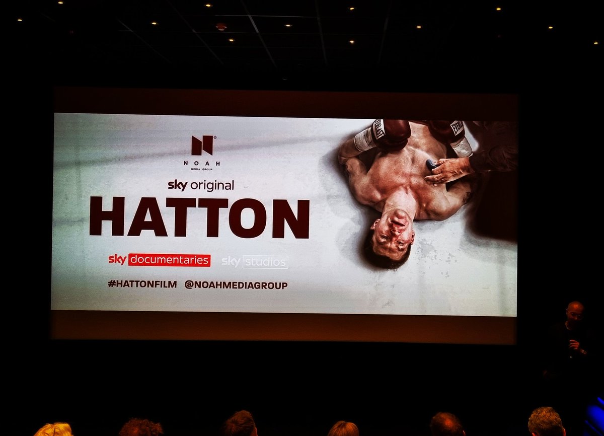 Somewhat appropriately, I've just been hit (hard) by a film about Ricky Hatton. I was prepared for a cracking tale about boxing. I was unprepared for a story about love, defeat, friendship and mental health. Once again, @NOAHMEDIAGROUP packs an awesome punch! 🏆 🎥 

#HATTONFILM