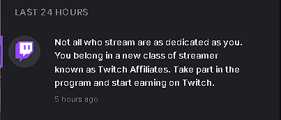 The speed run to affiliate, thanks for all the support so far! made affiliate in 7 days, you guys rock!