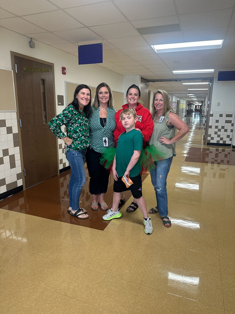 MFE was seen in green today! We wore green in support of 4th grader, Jace Jones, who has been diagnosed with Duchenne Muscular Dystrophy. Tomorrow is Duchenne Awareness day! We love and support Jace and the Jones family! <a href="/MarbleFallsISD/">Marble Falls ISD</a>