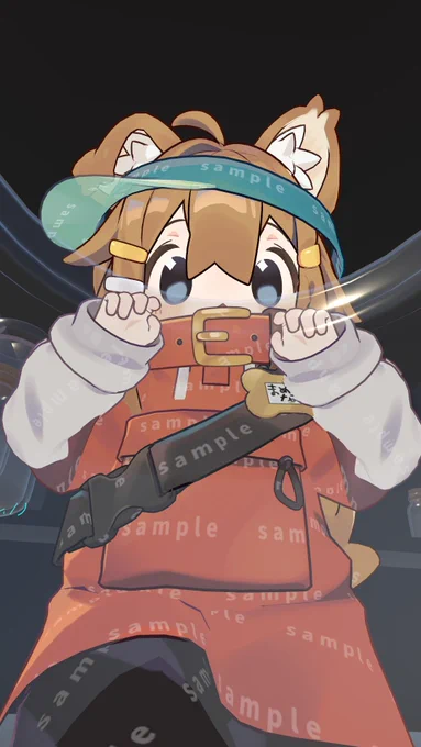 今日のVRC。何か瓶詰にされてた。 