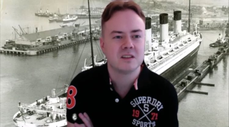 Belfast Titanic (@belfast_titanic) on Twitter photo Mark Chirnside - back in Belfast for his annual talk in PRONI- Olympic: Thomas Andrews’ Notes from a Successful Maiden Voyage - Mon 9th Sept 2023 7pm. Ticket only- Click here for tickets bit.ly/3P03FfO #rmstitanic #rmsolympic #titanic <a href="/TitanicTours/">Susie Millar</a> <a href="/TitanicSociety/">TitanicSocietyAtlCan</a> Mark Chirnside - back in Belfast for his annual talk in PRONI- Olympic: Thomas Andrews’ Notes from a Successful Maiden Voyage - Mon 9th Sept 2023 7pm. Ticket only- Click here for tickets bit.ly/3P03FfO #rmstitanic #rmsolympic #titanic <a href="/TitanicTours/">Susie Millar</a> <a href="/TitanicSociety/">TitanicSocietyAtlCan</a>