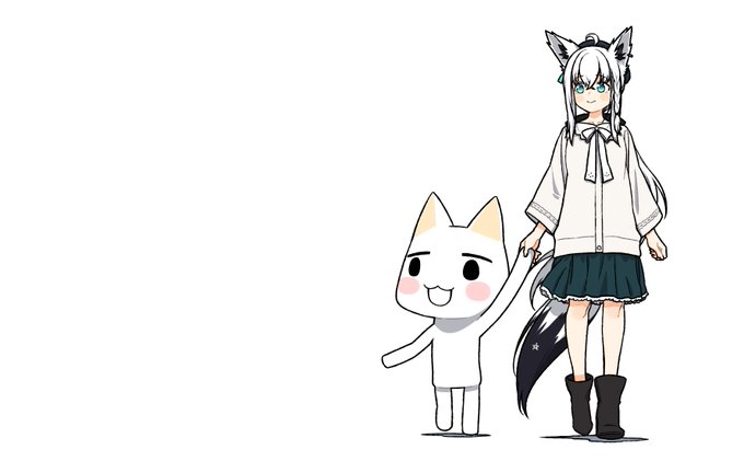 白上さんと井上さん
#絵フブキ 