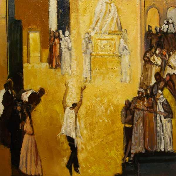 fietje_10's tweet photo. David Dancing Alone by Richard McBee - 2001
#DivinityArrived #soulfulart #artandfaith #apaintingeveryday
#LoveCameDown #betweenstories #OrdinaryTime #storyofdavid
NOTE: David brings back the ark of the covenant to Jerusalem. https://t.co/NlLmUX5rgb