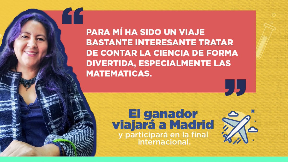 EduSuperiorEc's tweet photo. 5 FINALISTAS se disputan la gran final de 🎤 #SoloDeCiencia2023, el concurso iberoamericano de monólogos impulsado para fomentar la divulgación científica y tecnológica.

Te invitamos a conocer a María Pastuizaca , una de los 5 finalista. ⬇️ https://t.co/Pz2xjUTPk0