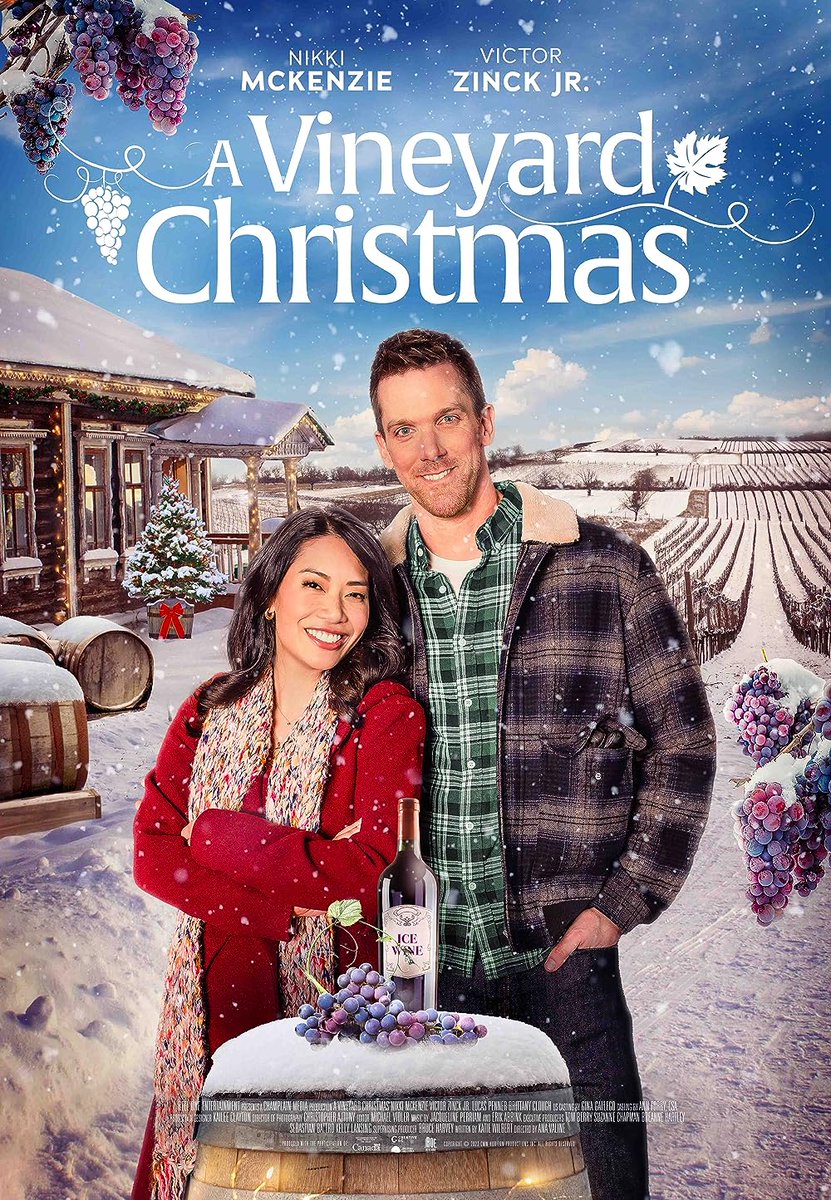 What a wonderful experience scoring the music for A Vineyard Christmas! Thanks to everyone involved in making this project a success. Special appreciation goes to Amber Park, Taylor Lennox and Laurence Braun #christmas #romance