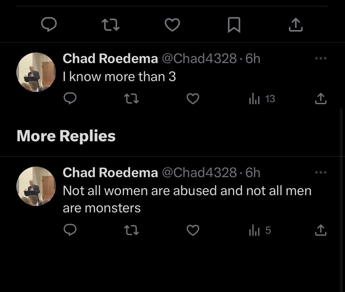 PropheticIrony's tweet image. This is a person calling himself a Chaplain and actively ministering while denying that sexual harassment/assault/rape are an issue for women he knows, women in Christianity, or even women in general. These kind of men are dangerous because they refuse to see, listen or believe.