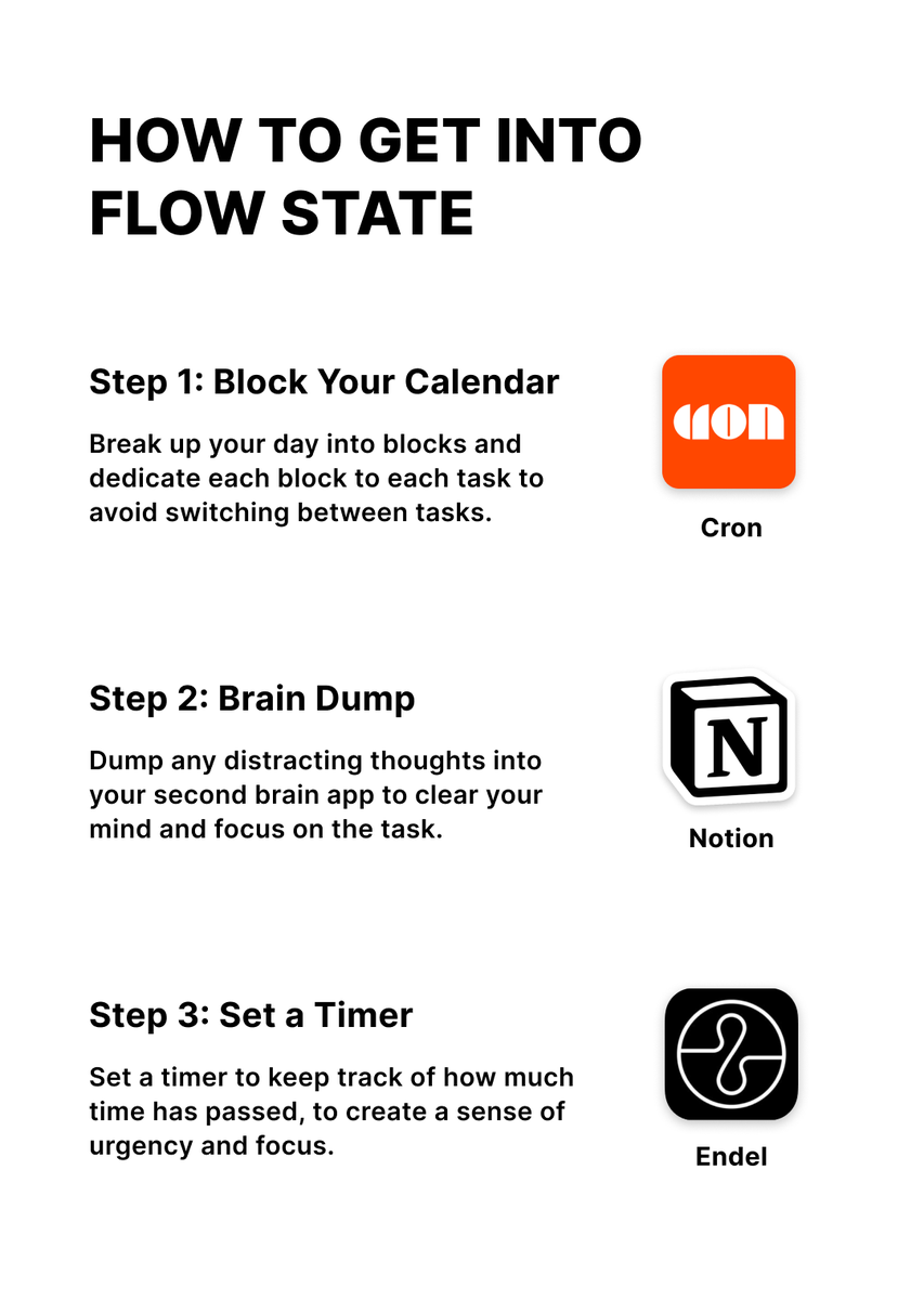If you want to maximize your productivity, save this tweet: