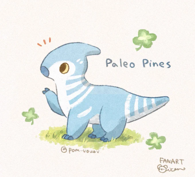 My favourite dinosaur in this game( ) 