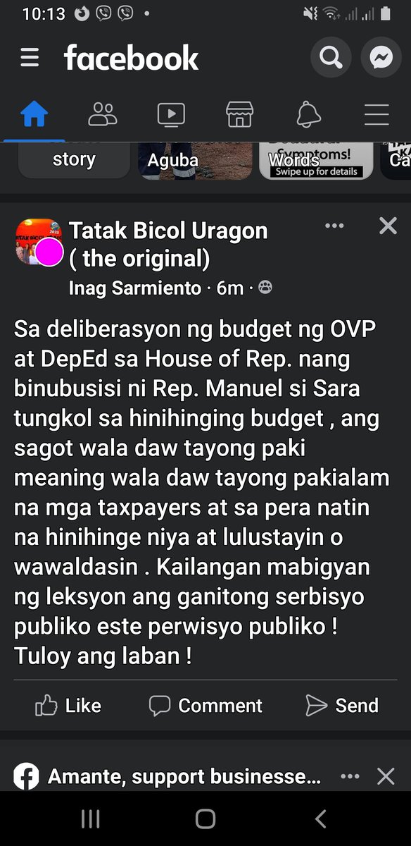 Ang tambaloslos ni leni