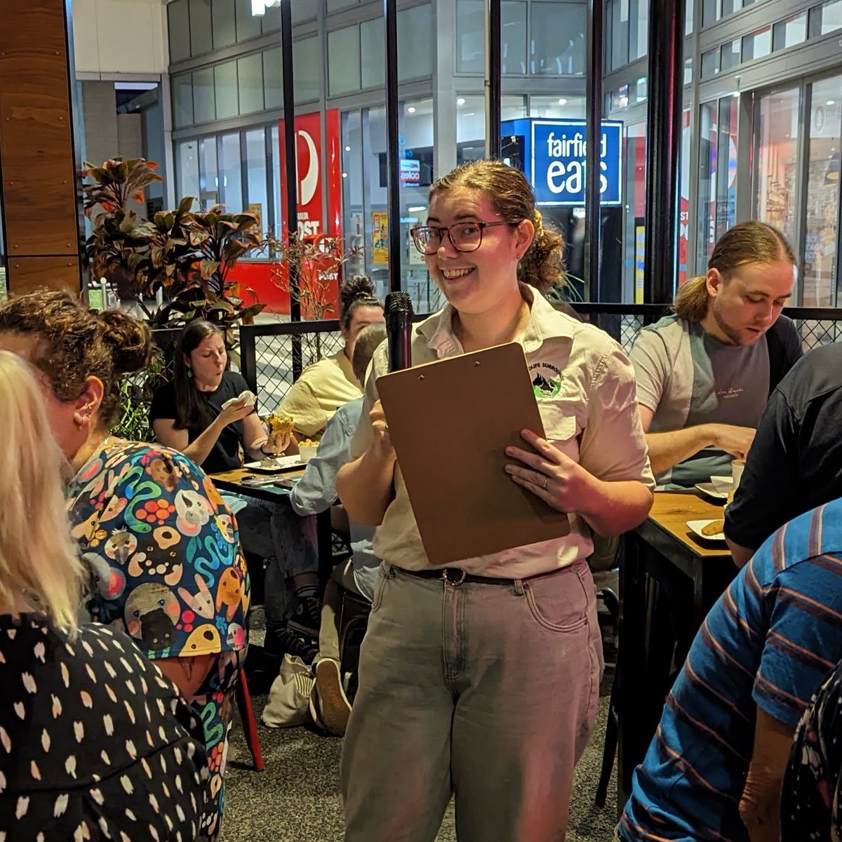 Our Trivia Night Fundraiser at Grill'd Fairfield Central was a great success, with lots of fun and laughter had by all. 

Thank-you to our attendees for supporting this event 

#wildlifesurrounds #burgers #fundraising #community #supportlocaltownsville #wildlifeconservation