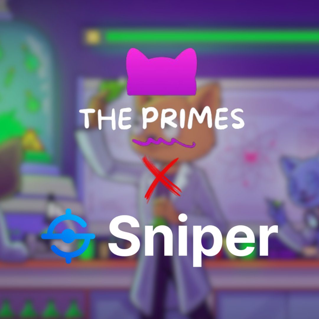 solsniperxyz's tweet photo. 🐱 Partnership Alert: The Primes 🐱

How to enter:
🎫 1 Ticket: Buy, list, or bid on any The Primes NFT
🎫🎫2 Tickets: Purchase The Primes exclusively on Sniper

🎁PRIZES:
- 1 Vanta
- 1 Meegos
- 1 BroHalla
- 1 BoDoggos

+ Primes NFTs up for grabs!

Buy The Primes 👇 https://t.co/0ioaCPJJe0