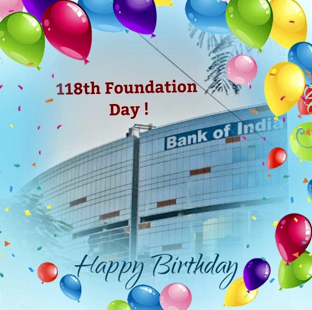 <a href="/sanjaybpi/">Sanjay Das</a> <a href="/BankofIndia_IN/">Bank of India</a> Bank of India- India’s Pride 
Happy Foundation Day