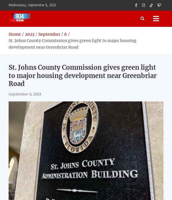 The 904 Now App tweet media