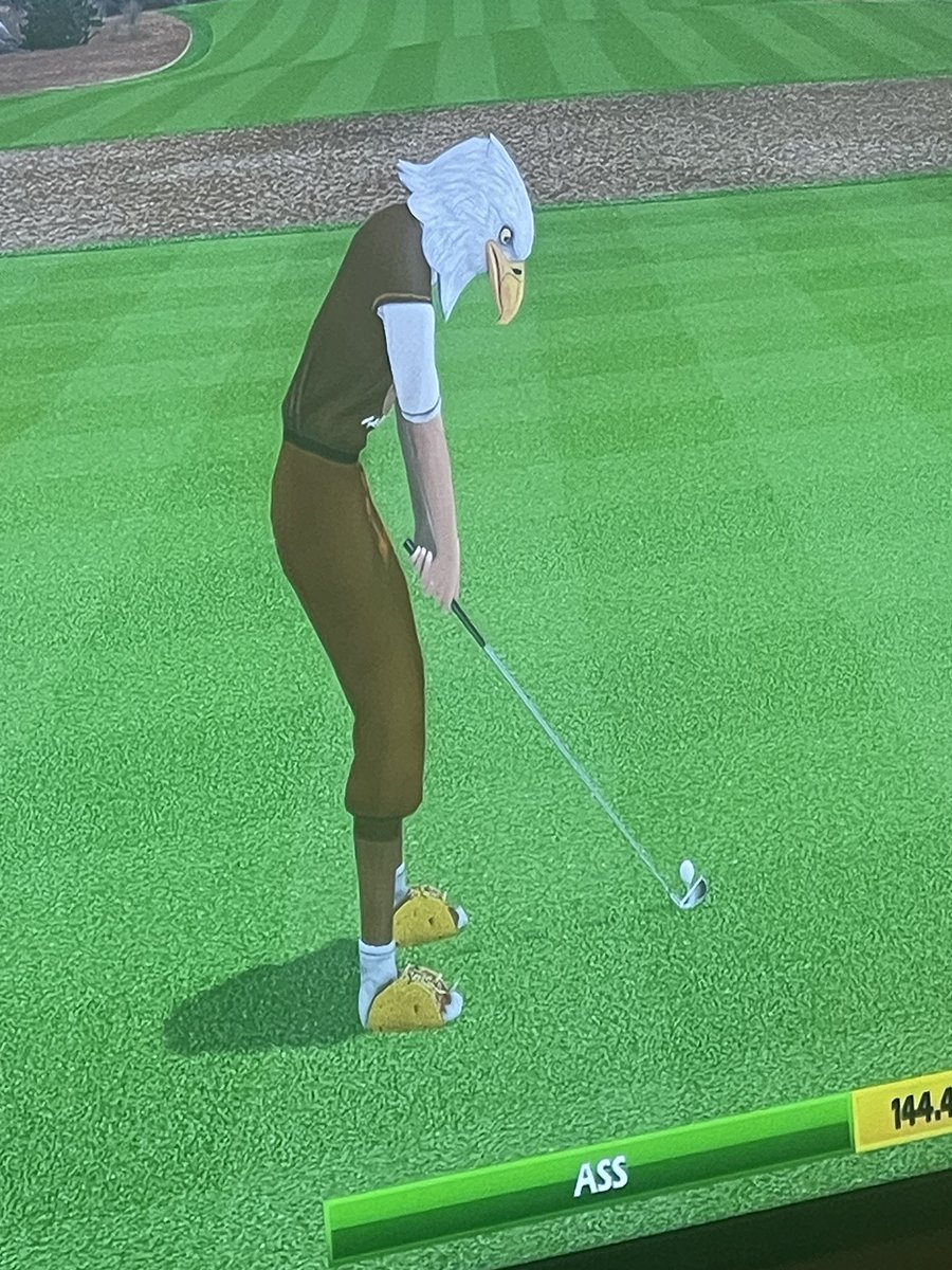 A thing to understand about <a href="/JP_Pumpkininny/">JP the Sweetie</a> is that he’s super into winning Golden Tee in his brother’s basement as an eagle named ASS in a 3-piece suit and nothing has ever been funnier to either of us