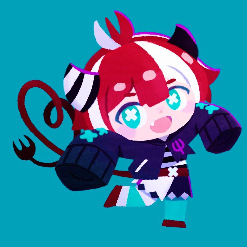 Sai_qnd's tweet photo. オリジナルデザイン練習📝
Vtuberのような派手目なデザインが好きです。
#イラスト #オリジナル https://t.co/bBD8EOYHSl