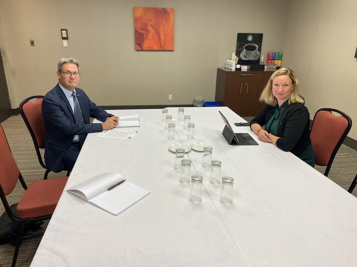 Aujourd’hui, j’ai rencontré le Forestier en chef. Notre constat est le même : on doit accélérer notre adaptation et nos efforts face aux changements climatiques.