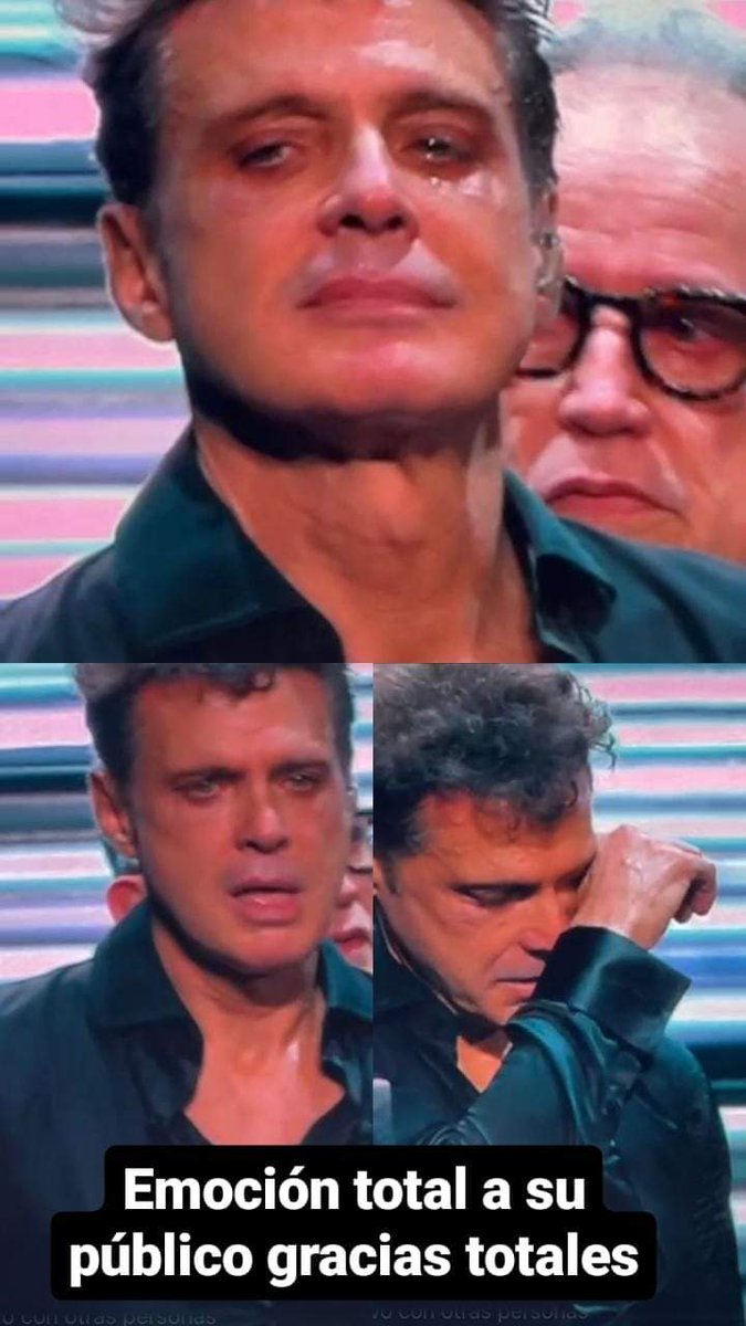 Locaspor_Micky's tweet photo. No podemos escribir... también estamos llorando... te amamos #LuisMiguel #LuisMiguelTour2023 https://t.co/nxUFaEm2P6