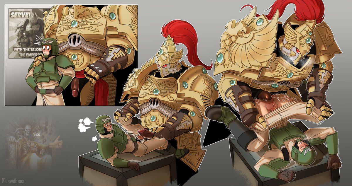 Morale-building exercises between the guardsmen and the Custodes are going pretty well, despite the complaints from the medicae