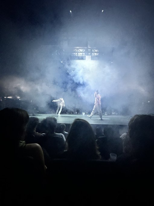 We saw Taylor Russel in The Effect at the National Theatre tonight, and I implore you to as well if you