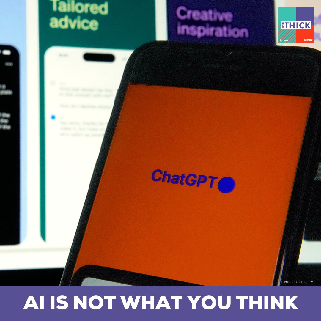 #NowPlaying a new @InTheThickShow podcast 🎙️ We’re unpacking AI. We’re joined by @_KarenHao, contributing writer @TheAtlantic, to talk about the human impact of the rapidly evolving technology and what it means to decolonize AI. LISTEN ➡️ bit.ly/ITT-AI