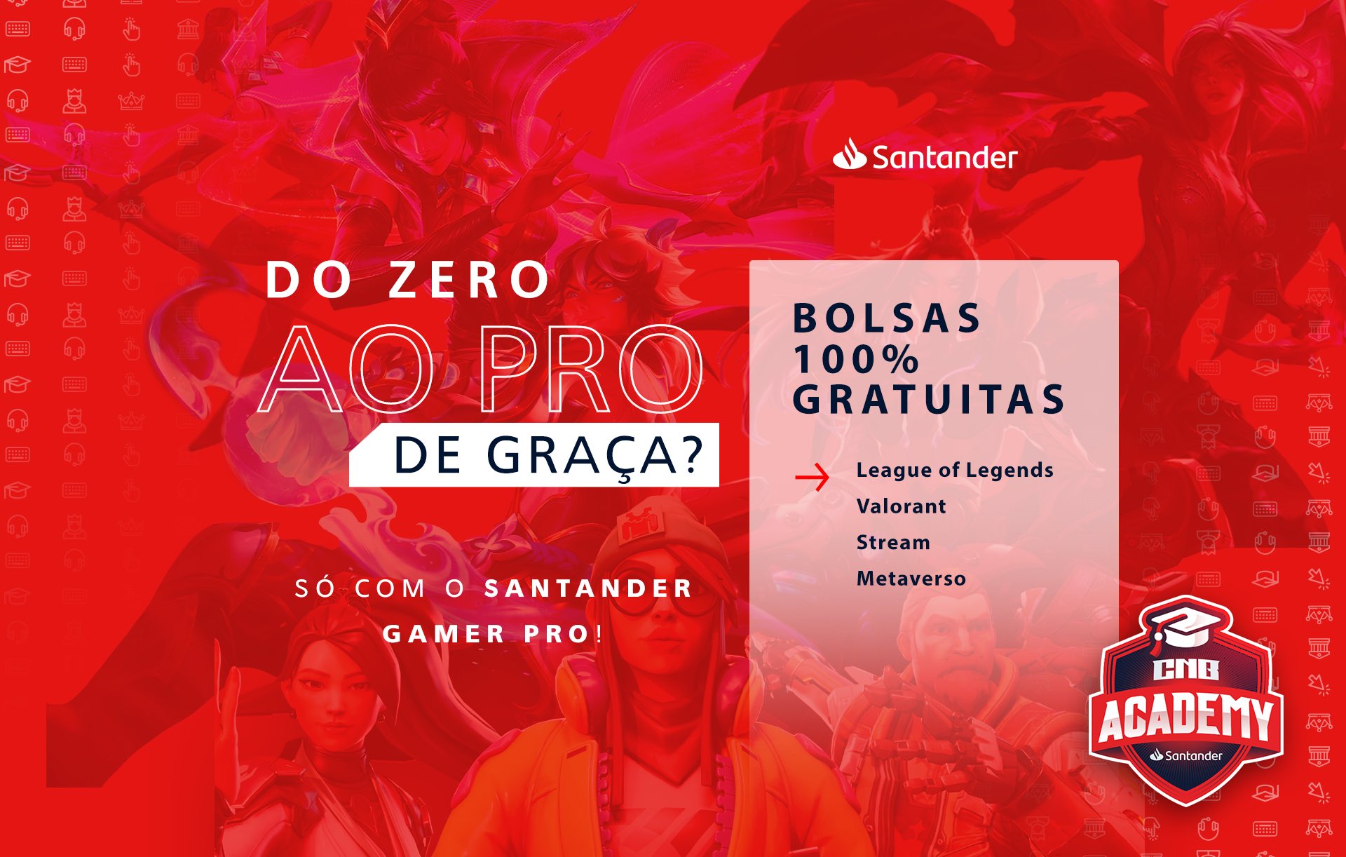 CNB anuncia seletiva inédita para revelar streamers; confira, esports