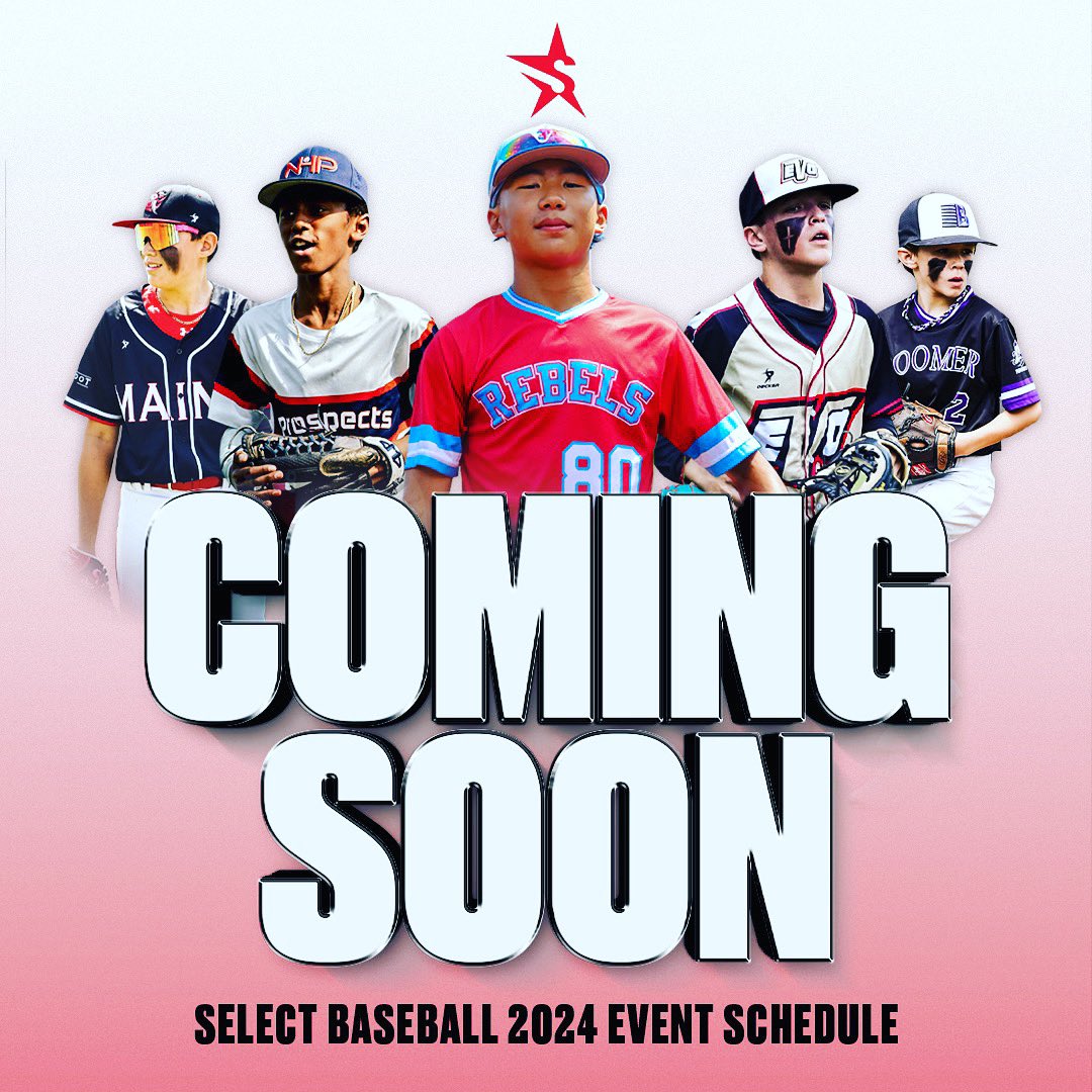 selectbsbevents's tweet photo. 2024 Select Tournaments will be live next week! Events will be featured at the New England Baseball Complex and more! Over 800 teams participated in a chase for the chain last year…#whosnext⁉️ https://t.co/yLWUGX3gEb