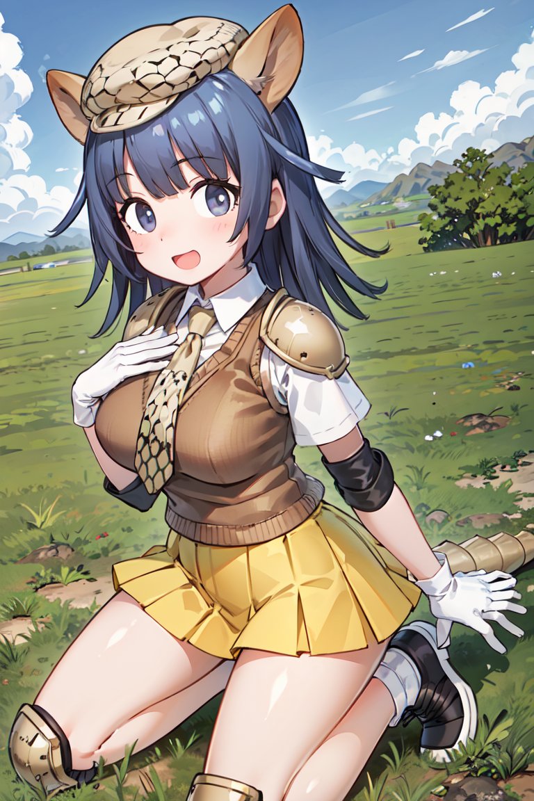 AI描きプログラムでオオアルマジロを作ってみました☀️

#けものフレンズ 
#AIイラスト #AIart 