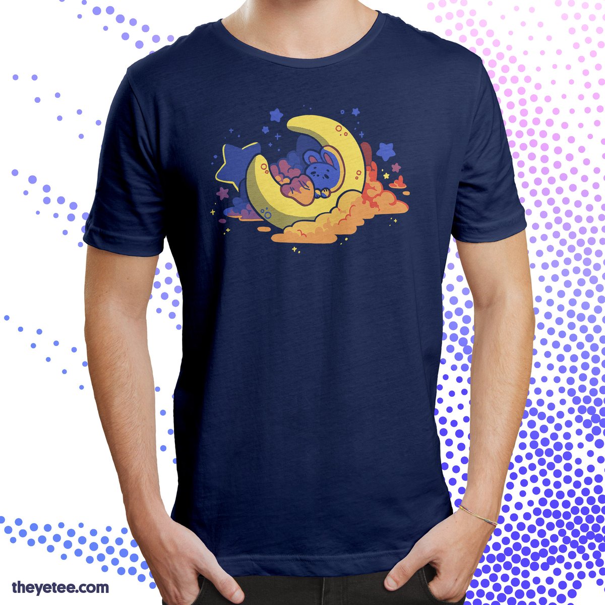 「We've been waxing and waning all night l」|The Yetee 🌈のイラスト