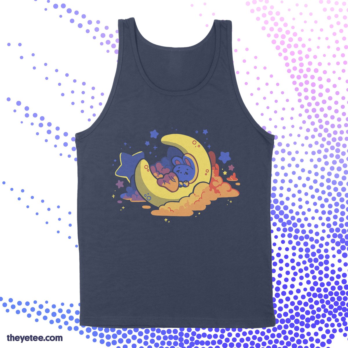 「We've been waxing and waning all night l」|The Yetee 🌈のイラスト