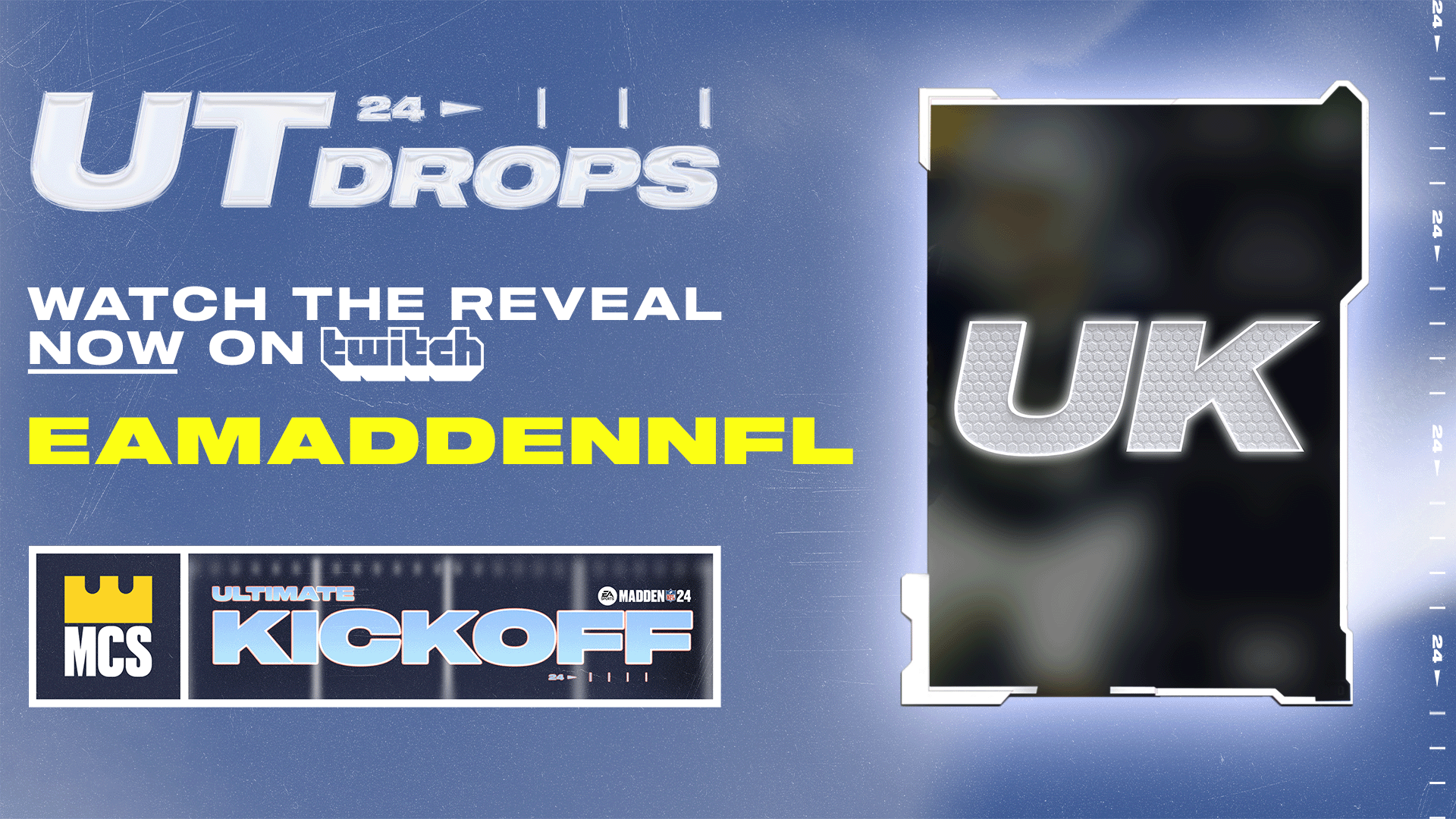 Madden Championship Series on X: Tune in to the Ultimate #MaddenBowl  Monday at 7 PM to earn big time Twitch drop rewards! 💥🏈🎮 Twitch:   Account linking:    / X