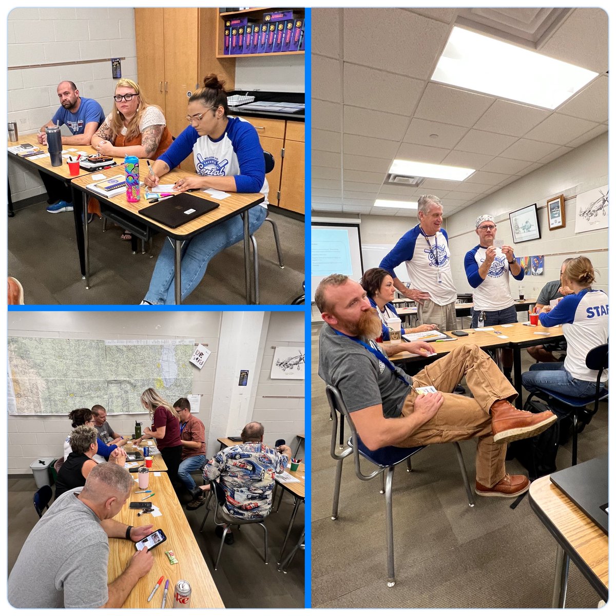 lhilliowa's tweet image. The @CentralCampusDM New Teacher cohort of 1st &amp;amp; 2nd teachers had some fun this morning. Very proud of this crew as most have come from industry &amp;amp; are entering the classroom with their #CTE endorsement for the very first time. #LearningFromExperts