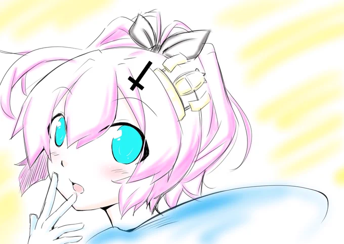 朝のらくがきジャベさんでございます。#アズールレーン #ジャベリン 