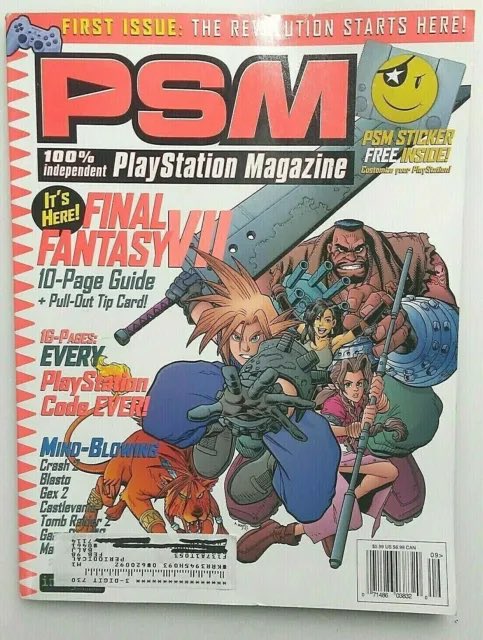 I knew that Nintendo Power had become a big collector's item over the years, but I hadn't realized PSM was so pricey now… or at least, vol 1. $100-$170, depending on if all the stickers are included. Wild.