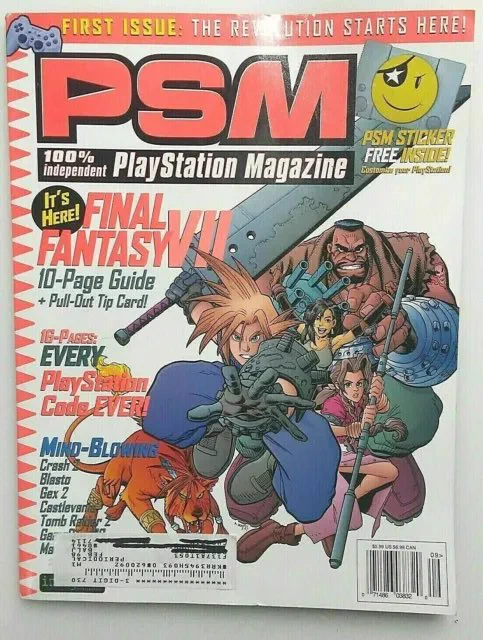 I knew that Nintendo Power had become a big collector's item over the years, but I hadn't realized PSM was so pricey now… or at least, vol 1. $100-$170, depending on if all the stickers are included. Wild. 