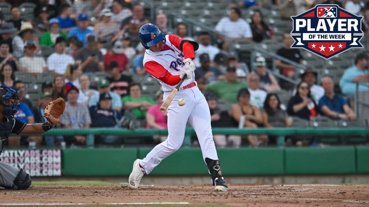 Congrats to our guy <a href="/willsimpson06/">Will Simpson</a> being named the Single A Player of the Week!