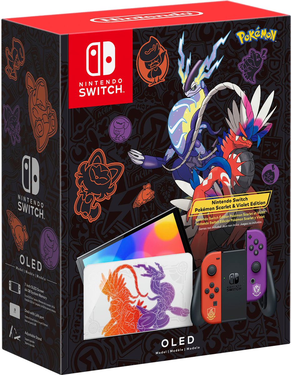 GIVEAWAY TIME!!! One lucky winner will get a Pokemon Scarlet & Violet Nintendo Switch! -Follow✅ -Repost♻️ -Turn on notifications 🔔 Picking a winner in 3 days! Just wanna show some love back to y’all who have been supporting me!!! 💜