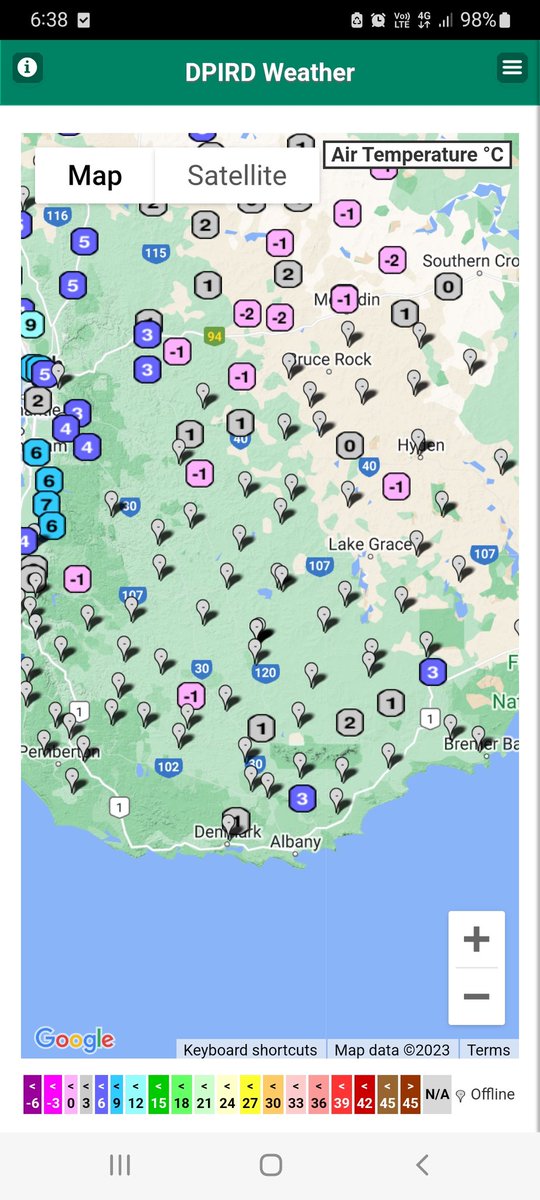 Probably a good thing the stations are offline 🥶