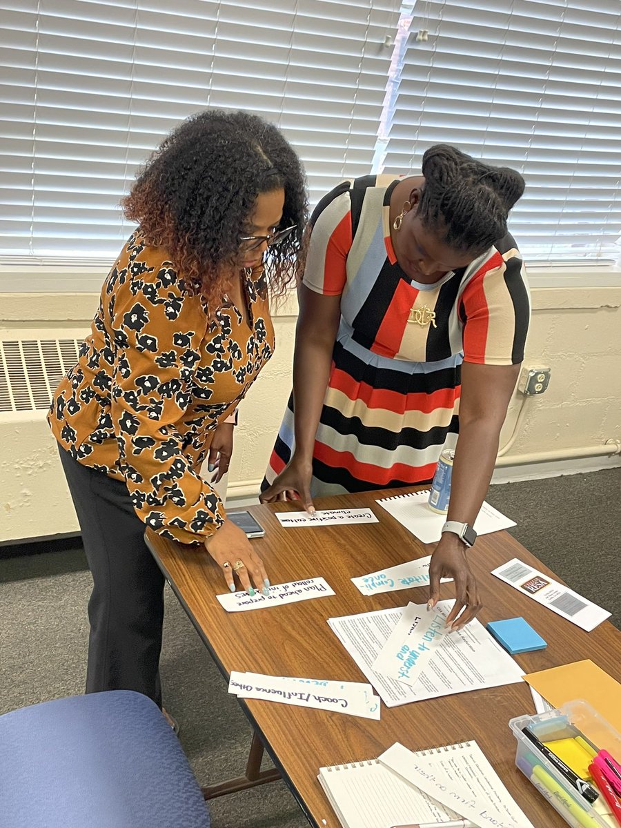 sjones1478's tweet photo. 28 Competencies of Special Education Leaders, what is important and where are their skills…. learning and reflecting. To think, this is just day 1 of our Special Education Leader Academy and I already see growth! #gresa #msglrs #bealeadernotaboss https://t.co/kIPcMSeUuP