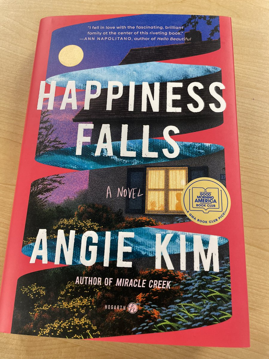 Here with <a href="/AngieKimWriter/">Angie Kim</a> for #HappinessFalls book launch at CCPL and Joyce Muller