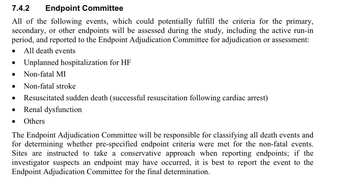 #PARADIGMHF Sac/Val vs Enalapril

✅ Benefits driven by large reductions in both HF events & death (RRR 16% ARR 2.8%)
pubmed.ncbi.nlm.nih.gov/26022006/

✅ Benefits consistently seen across 47 countries
ncbi.nlm.nih.gov/pmc/articles/P…

✅ Events blindly adjudicated using predetermined definitions