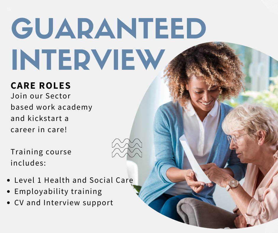 StartingPoint_'s tweet image. 🔍 Seeking a rewarding career? Look no further! 🌼

Our Sector Based Work Academy in the care industry is your pathway to success. 

Book your place  for the info session in St Helens/Widnes and kickstart your journey: sthelenschamber.com/startingpoint/…