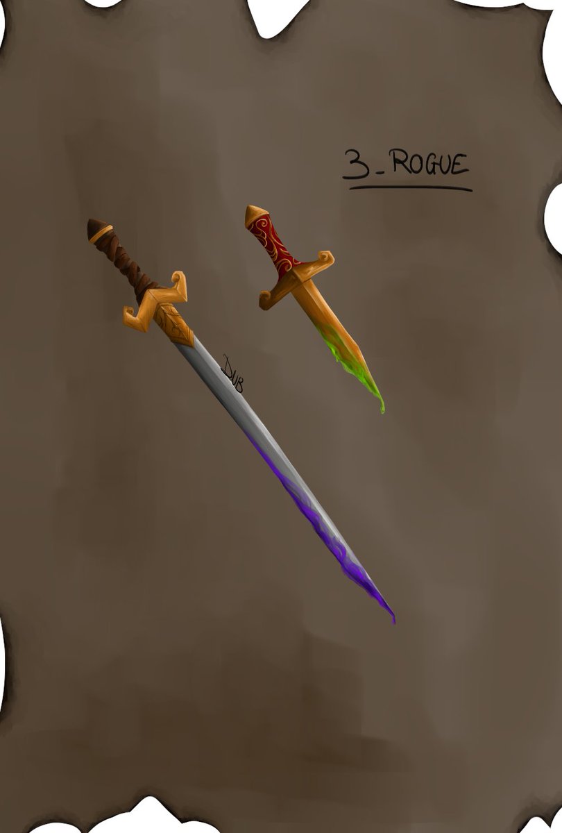 Rogue sword + dagger

#swordtember #Swordtember2023