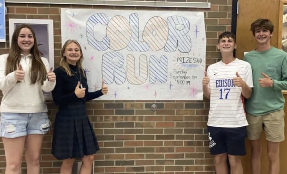 EdisonTLC's tweet image. Join us this Sunday for the Edison TLC's annual HoCo Color Run - a colorful 1.5 mile run/walk route around Edison High School to kick off Homecoming 2023! @EdisonLocalSD @CorpsTeen