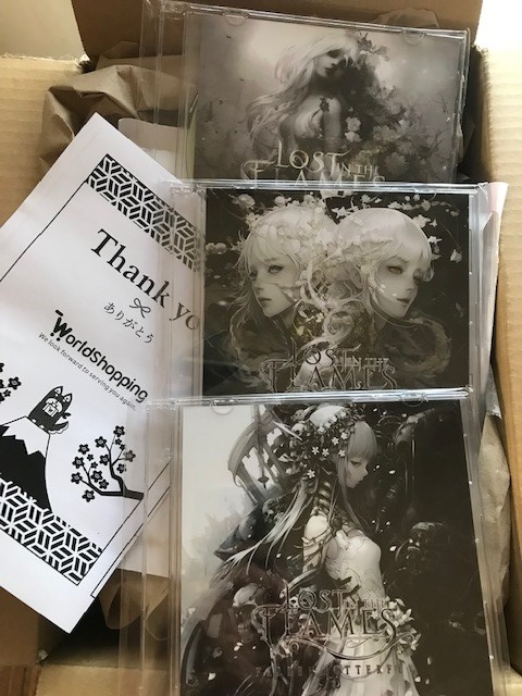 Richardthatsme's tweet image. Wednesday package delivery from Japan.  😎
#LostInTheFlames