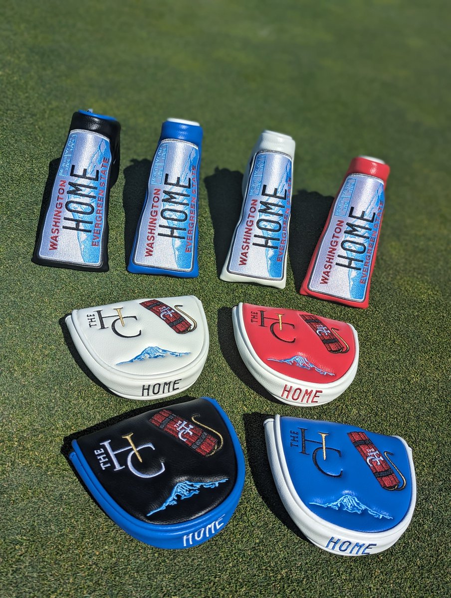 TheHomeCourse's tweet photo. What color are you getting?๐ฅ
New putter covers in the shop now!
#thehomecourse #wagolf #newgear #puttercovers #prggolf #lovegolf #golfaccessories https://t.co/Wjr6F6i0EU