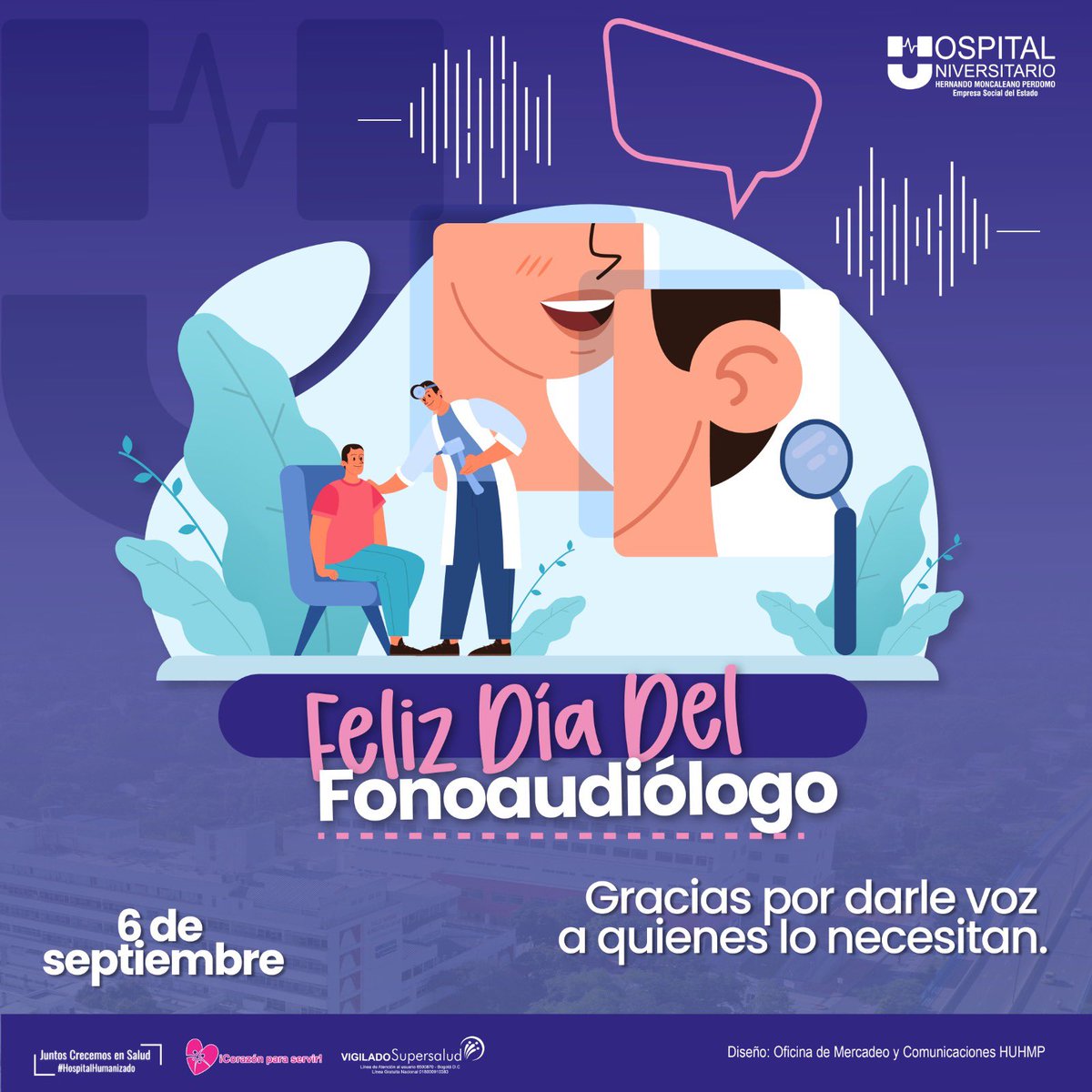 Feliz Día del Fonoaudiólogo 🩺👩🏼‍⚕️👨‍⚕️