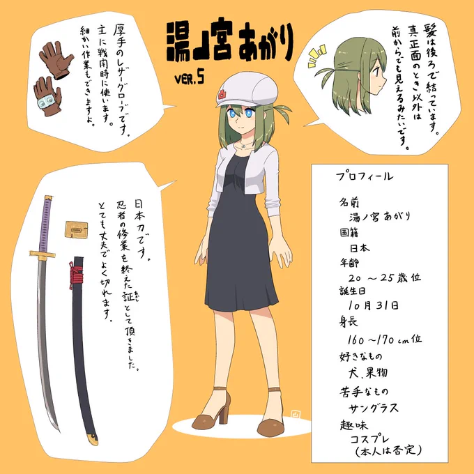 オリジナルキャラクターの紹介 