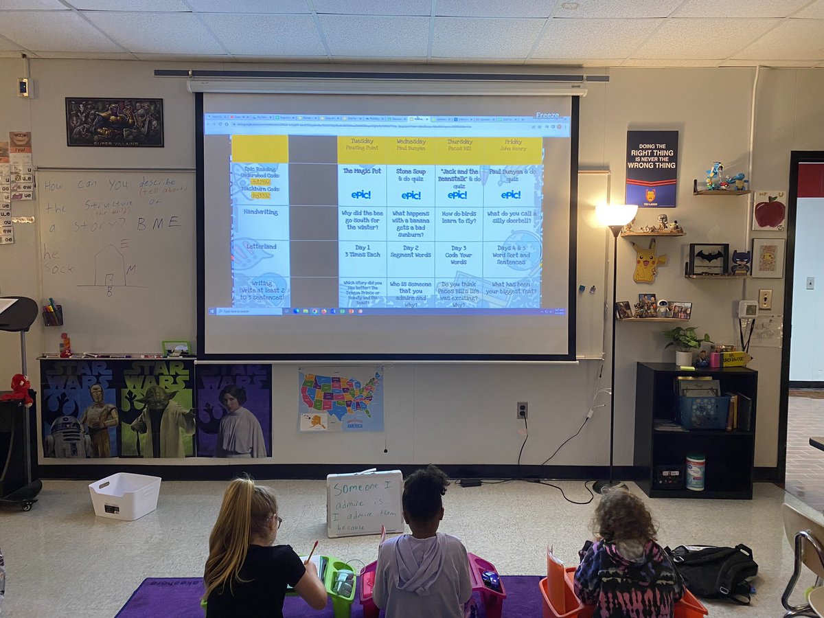 MrU_2ndGrade's tweet photo. A little over a week into the school year and we are already crushing our Pathways! Practicing our procedures and expectations and living by our Class Code is certainly paying off! #nobeariers @claremont_elem https://t.co/H4BYl9spp4