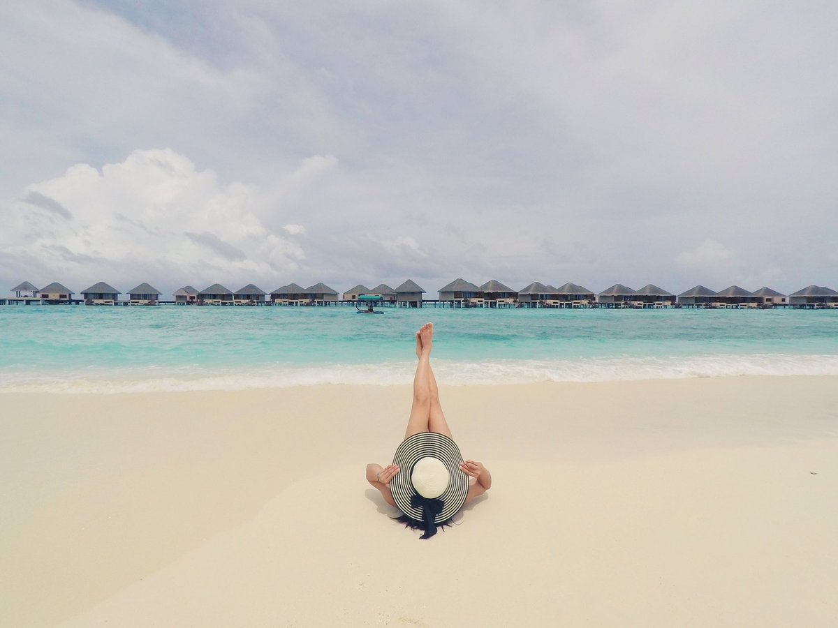 Beaching in Maldives 🇲🇻 #travelbucketlist #Maldives #beautifuldestinations