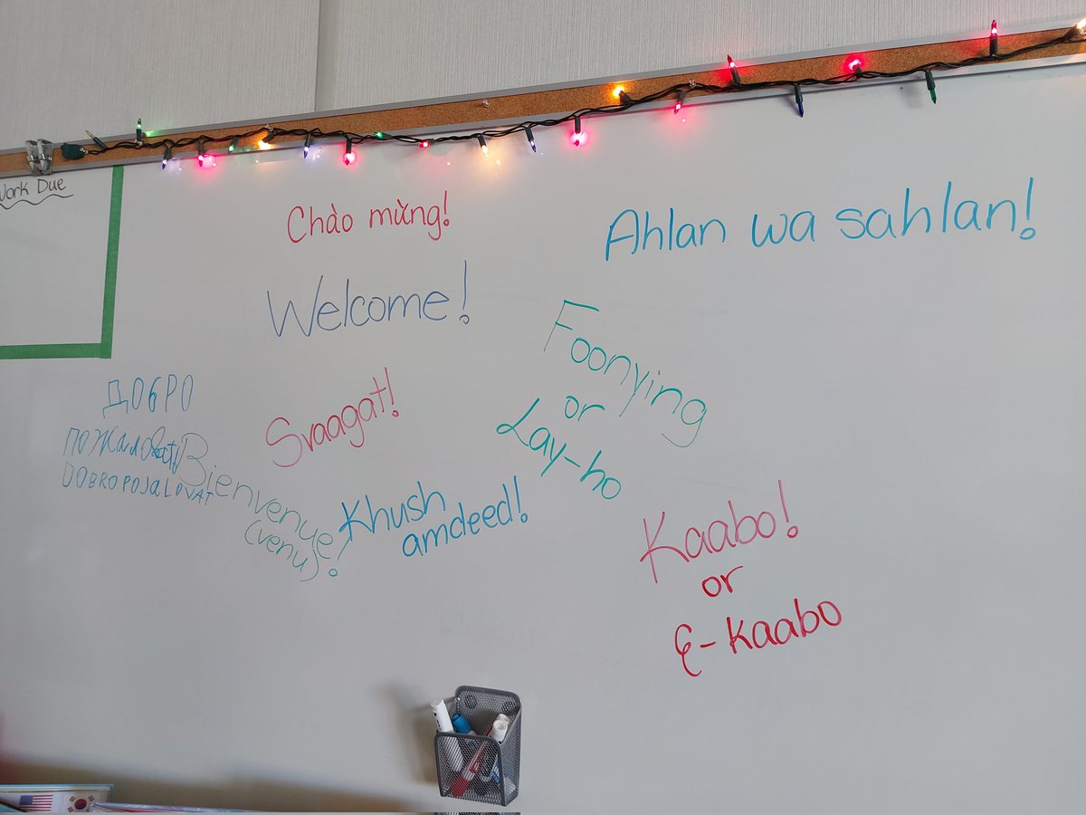 First day feels can be overwhelming, so tried to make the space more welcoming <a href="/DesmondHDSB/">Viola Desmond Public School</a>... <a href="/HaltonDSB/">HDSB</a>